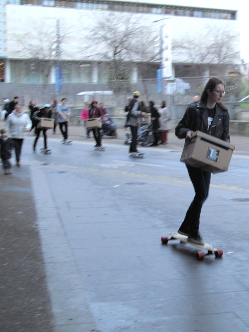 Boris: South Bank skateboarders should stay in QEH undercroft