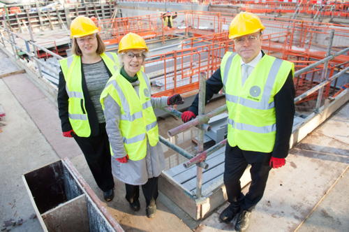 New swimming pools at Castle centre put to the test