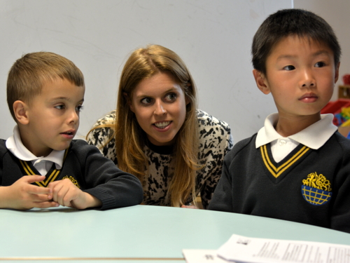 Princess Beatrice visits Globe Academy