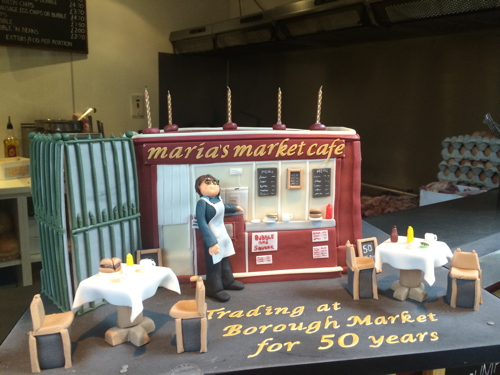 Maria Moruzzi celebrates 50 years at Borough Market