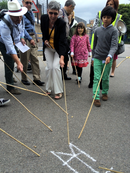 Beating the bounds of Southwark Cathedral’s parish