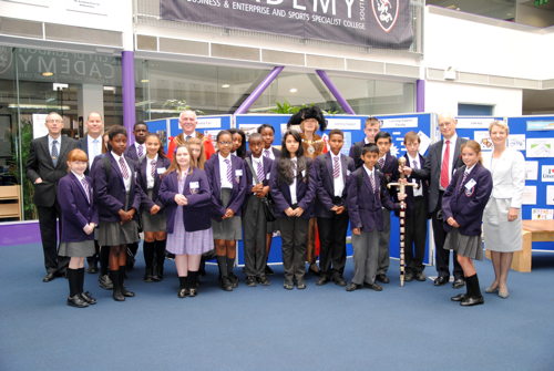 Lord Mayor of London visits City’s Bermondsey academy