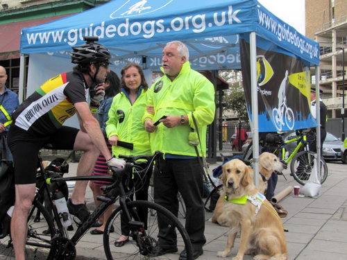 North Lambeth cyclists urged to be more aware of blind Londoners