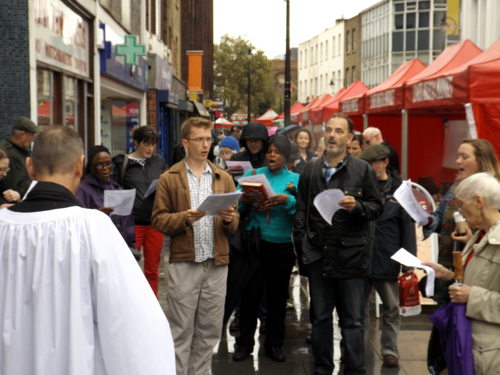 Harvest festival celebrated in Lower Marsh