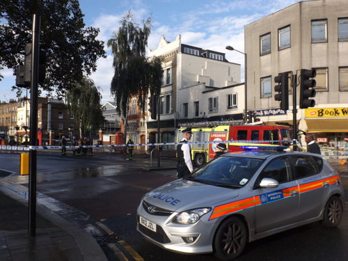 Fire at Da Vinci’s club in Baylis Road