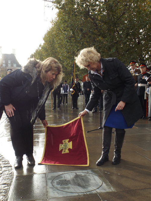 Jack Dimmer VC: paving stone unveiled on South Bank for WWI hero