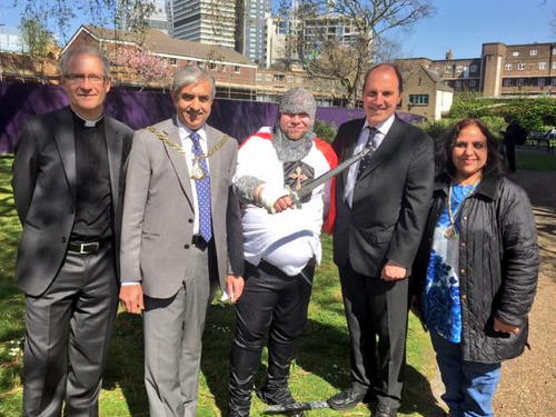 St George’s Day celebrated in Southwark