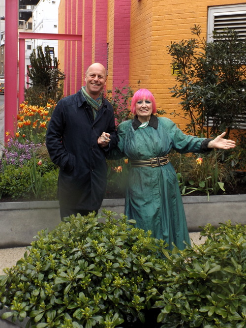 Pocket park brightens corner of Snowsfields and Weston Street