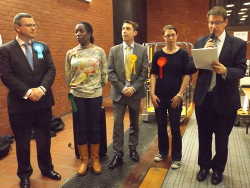 Kate Hoey re-elected as Vauxhall MP