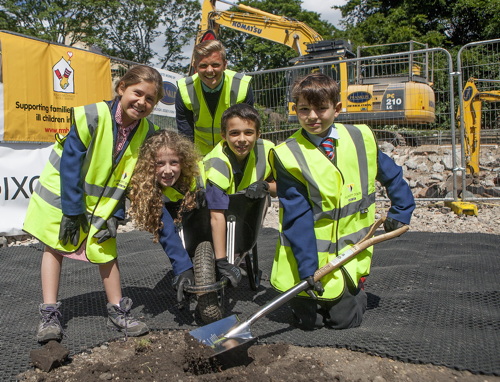 Jeff Brazier breaks ground at new Ronald McDonald House