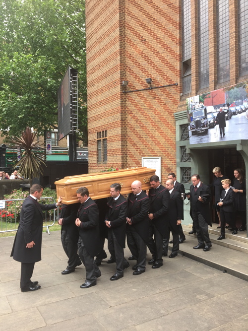 Hundreds turn out for funeral of Barry Albin-Dyer