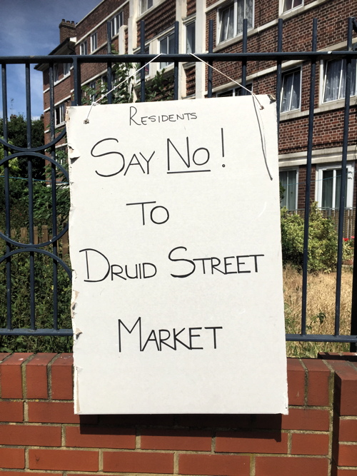 New Saturday food market launches in Druid Street