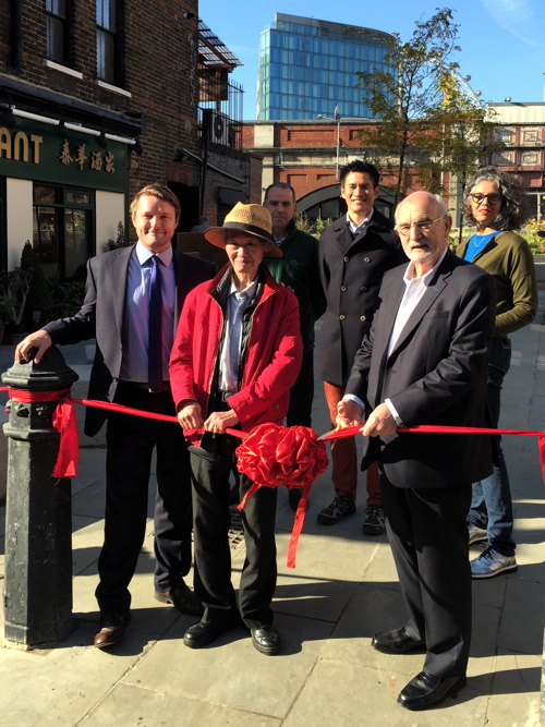 Leake Street Pocket Park now open