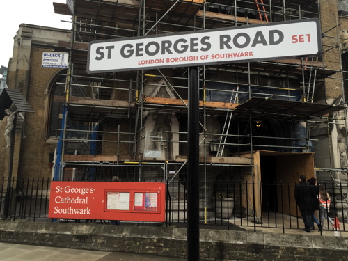 Lambeth Road: TfL puts up sign in wrong street