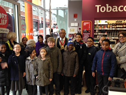 Mayor of Lambeth opens revamped Sainsbury’s in Waterloo Road 