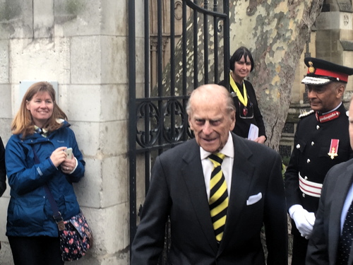 Prince Philip at Southwark Cathedral for Shakespeare 400 service