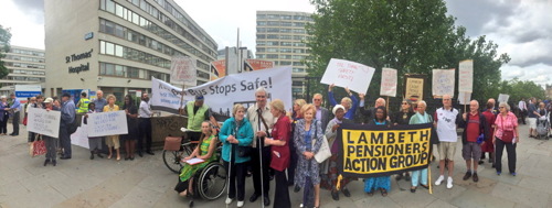 St Thomas' Hospital steps up campaign over Westminster Bridge cycle lane