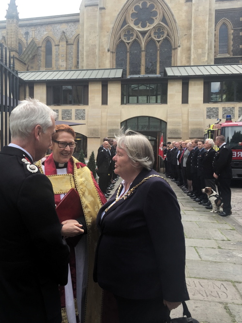 Fire Brigade celebrates 150 years with parade through Southwark