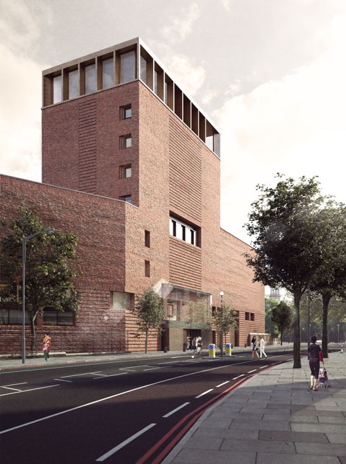 New building for Lambeth Palace Library opposite St Thomas'