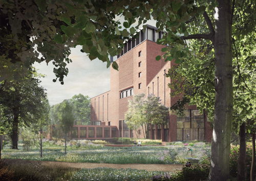 New building for Lambeth Palace Library opposite St Thomas'