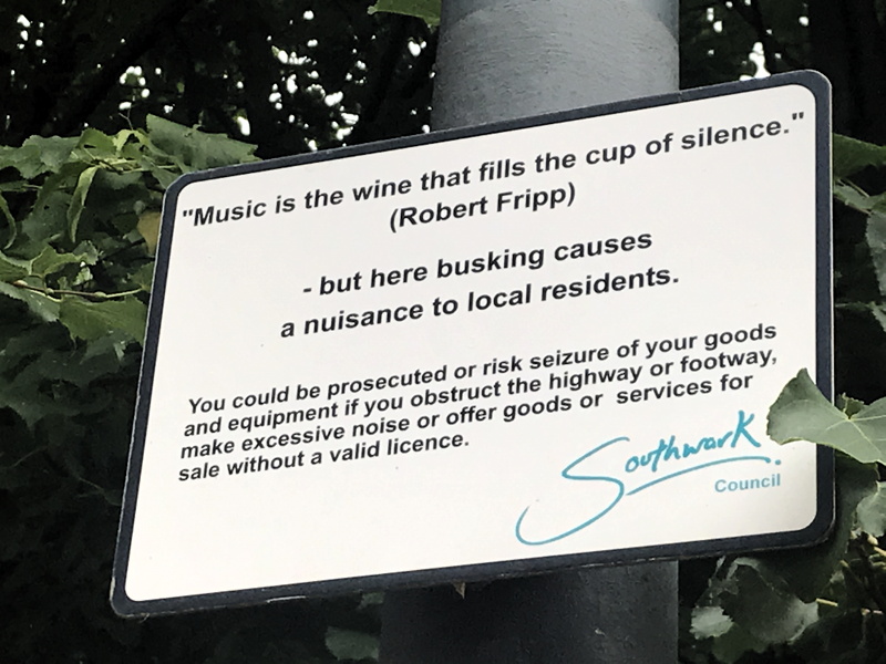 Bankside buskers: special team to tackle noise nuisance