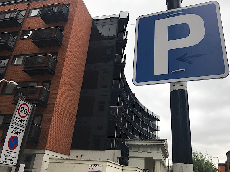 London Nautical School turns playground into pop-up car park