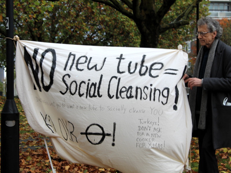 Bricklayers Arms: locals rally to tell TfL 'we want tube station'