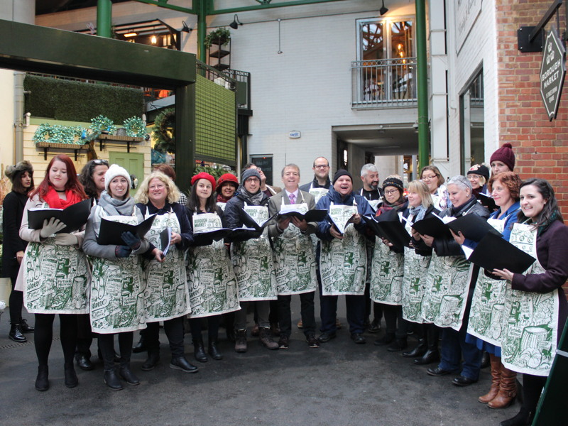 Charles and Camilla visit Borough Market and Southwark Cathedral