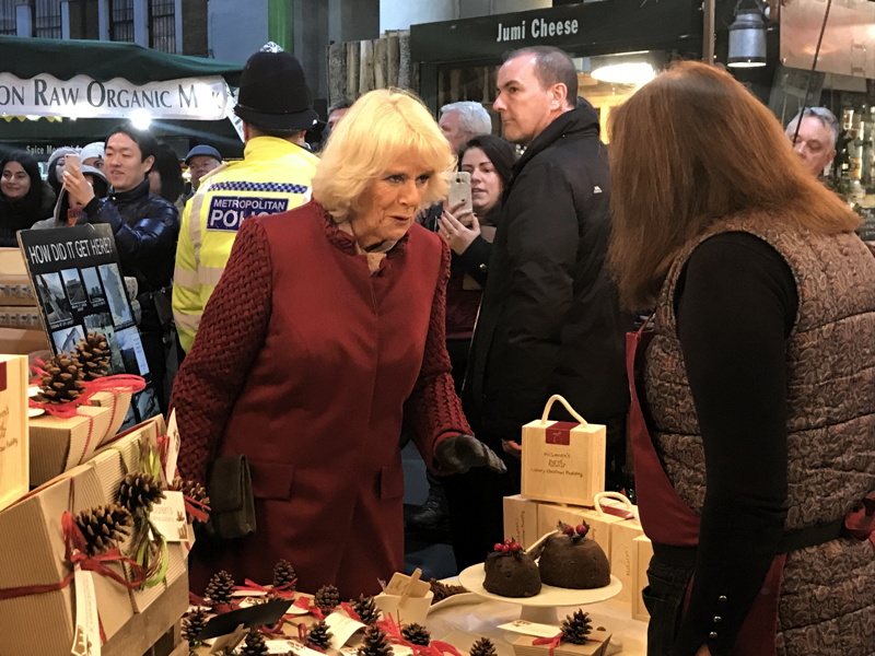 Charles and Camilla visit Borough Market and Southwark Cathedral