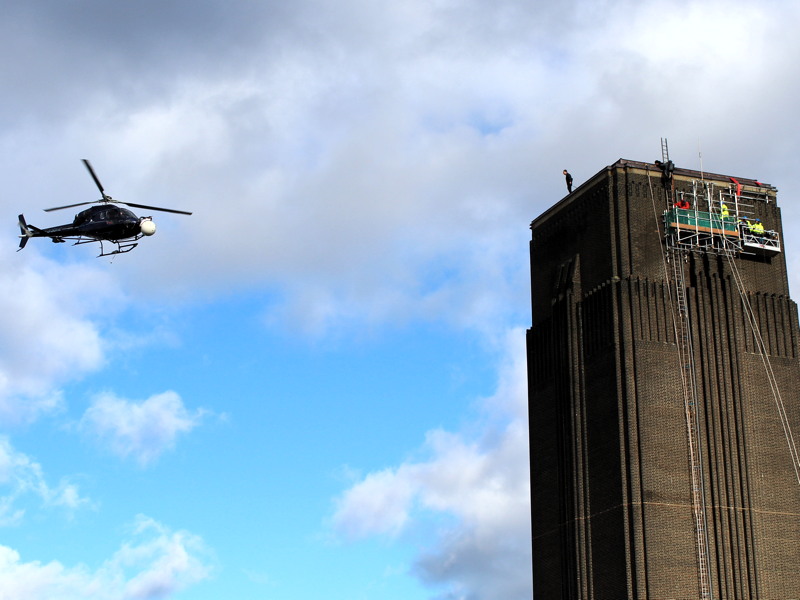 Tom Cruise at Tate Modern for ‘Mission: Impossible’ filming