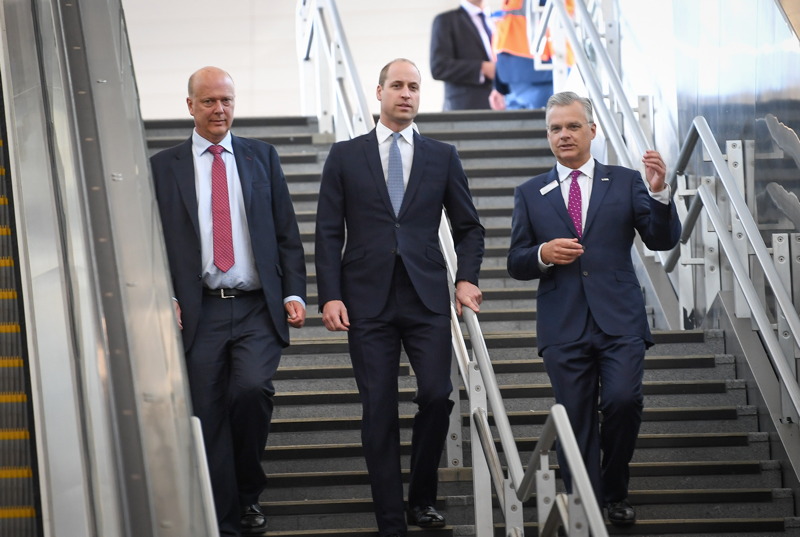 Prince William at London Bridge to open rebuilt railway station