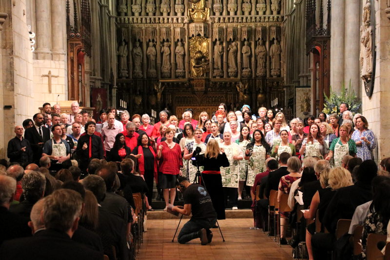 Grand Iftar held at Southwark Cathedral on anniversary of attack