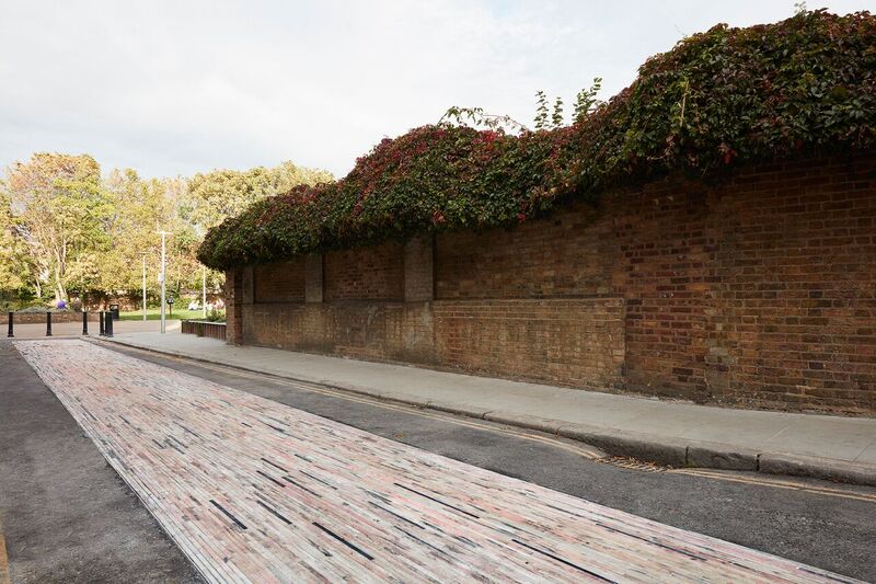 Mint Street resurfaced with recycled marble