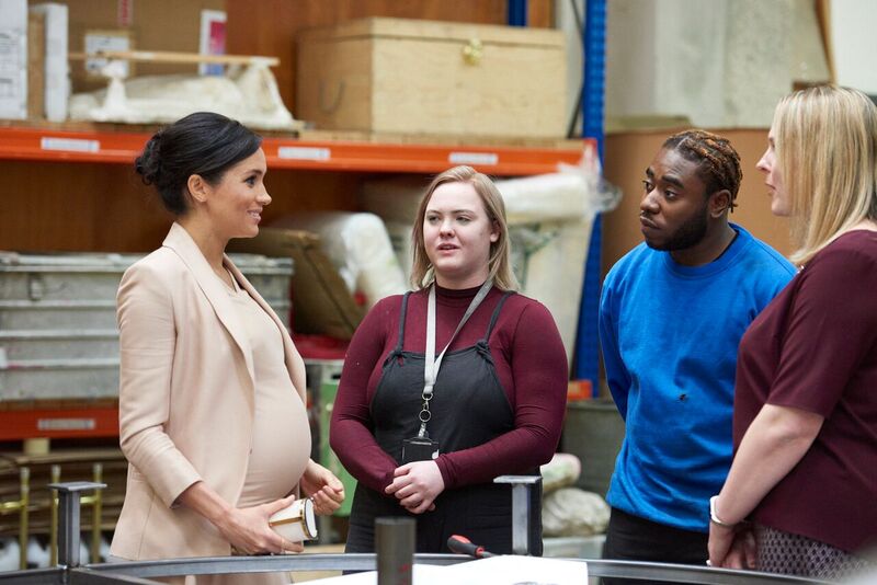 Meghan visits South Bank as she becomes National Theatre patron