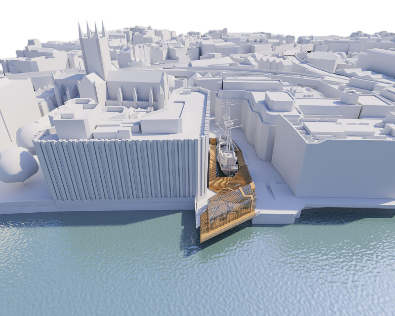 Golden Hinde: radical plans for St Mary Overie Dock