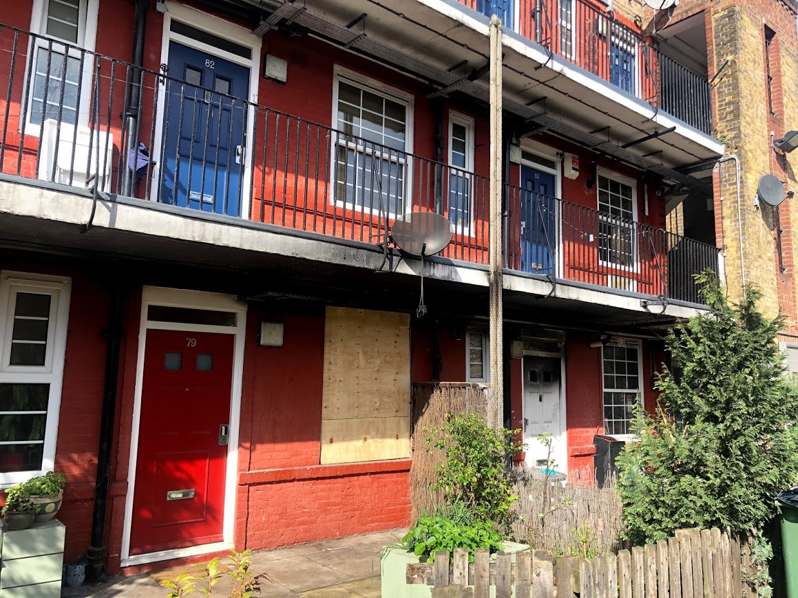 Firefighters tackle blaze on Bermondsey’s Harold Estate