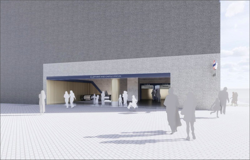 New images of Elephant & Castle’s upgraded tube station