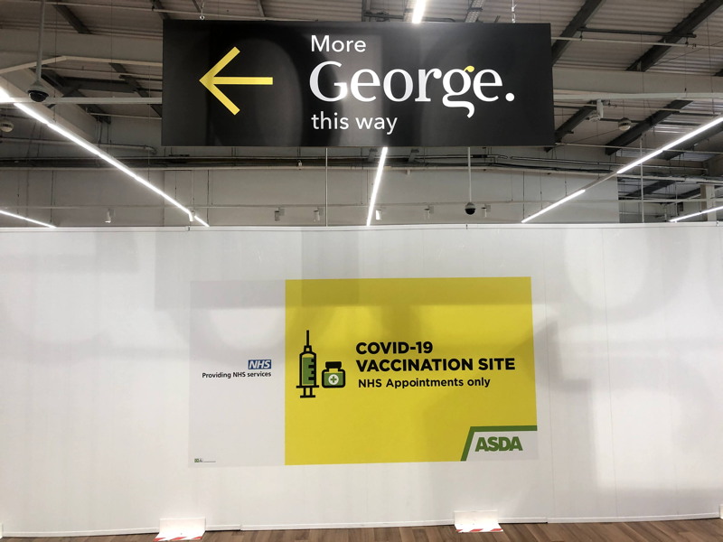 Asda sets up COVID19 vaccination centre in Old Kent Road store [27