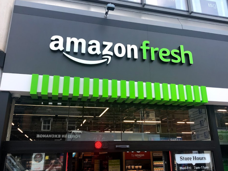 Is Amazon Fresh opening a tillfree grocery store in Bankside? [1