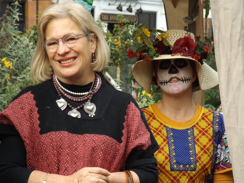 Day of the Dead: image of La Catrina presented to Crossbones