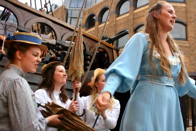 The Pirates of Penzance at Golden Hinde