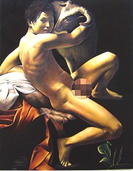 Caravaggio Censored by Dan Proops