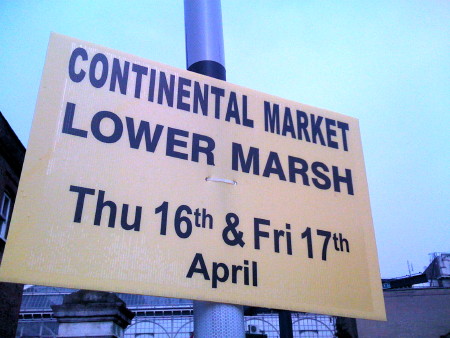 Continental Market at Lower Marsh