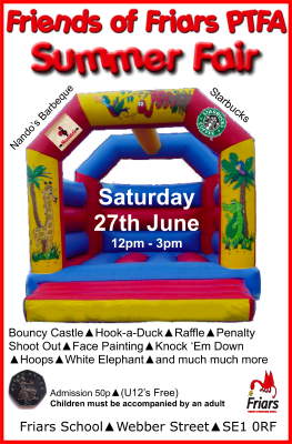 Summer Fair at Friars Primary School