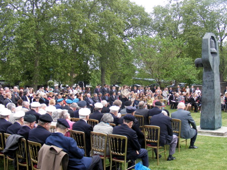 Victory Day Act of Remembrance at Geraldine Mary Harmsworth Park