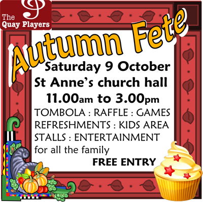 The Quay Players Autumn Fete at St Anne's Church Hall