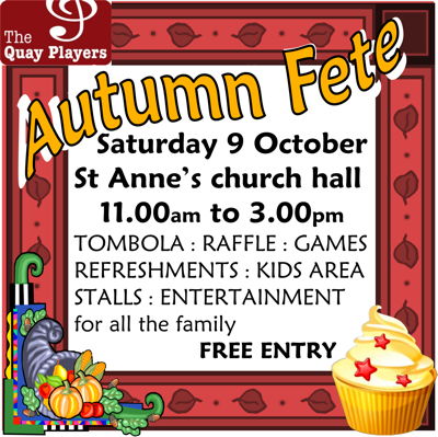 The Quay Players Autumn Fete at St Anne's Church Hall