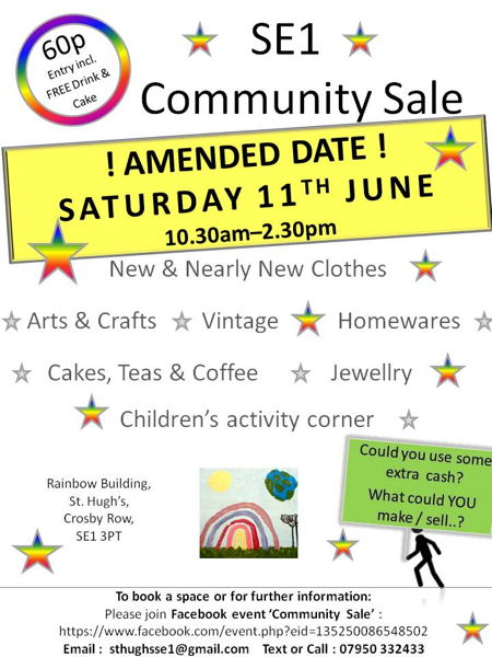 SE1 Community Sale at St Hugh's