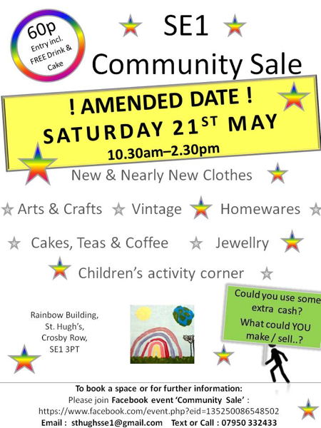 SE1 Community Sale at St Hugh's