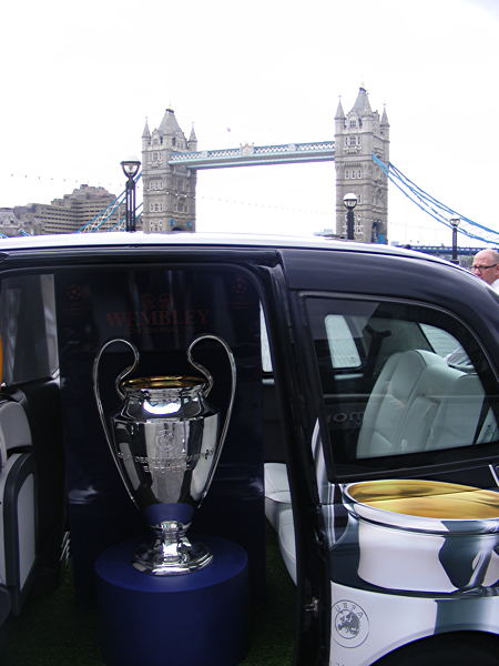 UEFA Trophy Tour at More London Riverside
